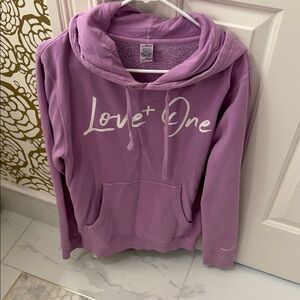 Purple Hoodie Sweater